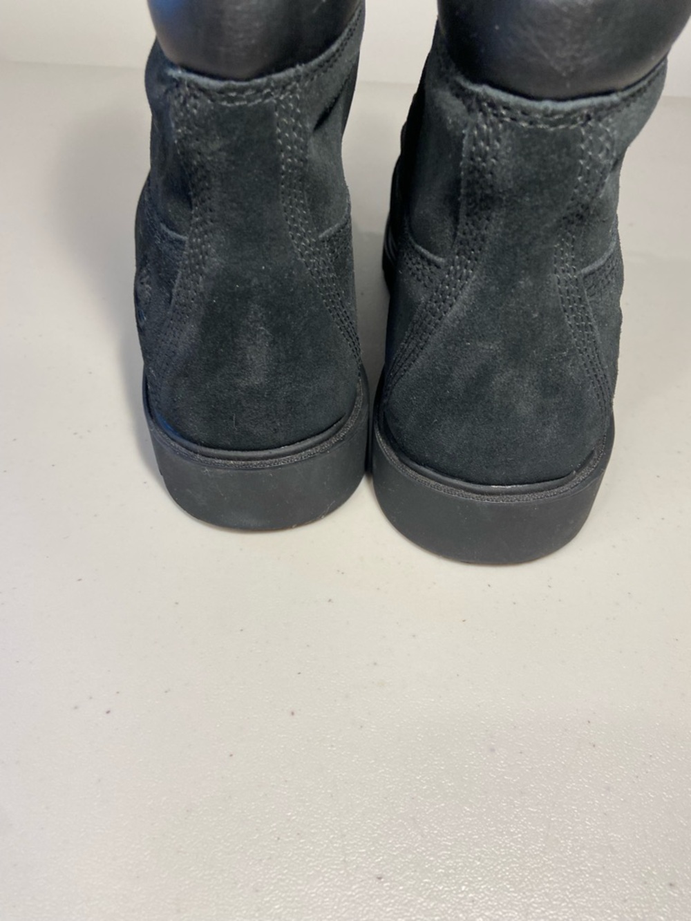 Timberland Women’s Black Suede Linden Woods Waterproof BootsSZ 10 - Picture 5 of 11